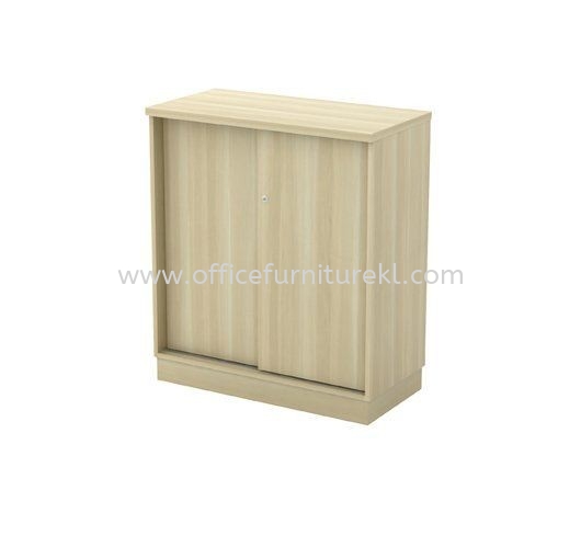 EXTON LOW OFFICE FILING CABINET C/W SLIDING DOOR - Filing Cabinet Selayang | Filing Cabinet Rawang | Filing Cabinet Kepong