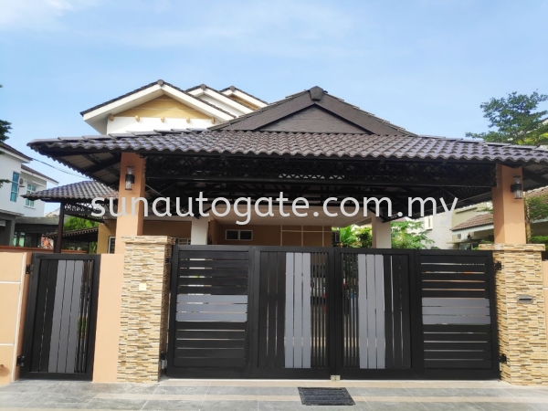  Aluminium Gate Penang, Malaysia, Simpang Ampat Autogate, Gate, Supplier, Services | SUN AUTOGATE SDN. BHD.