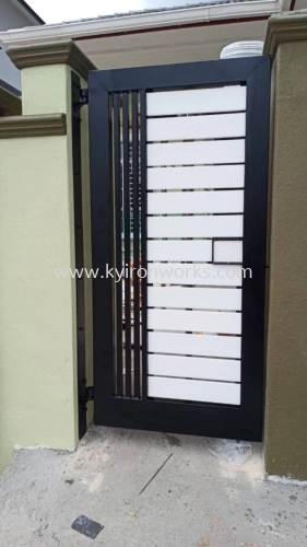 Mild Steel Aluminium/Steel Hollow Main Gate (Swing)