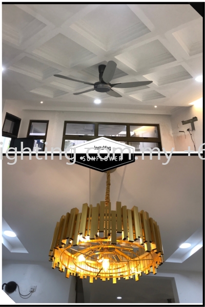  Promosi Cornice Siap Wiring + Led Downlight ~ No XX Jalan Bestari 89 , Rini Homes 7  Johor Bahru JB Skudai Renovation | One Stop Lighting & Renovation