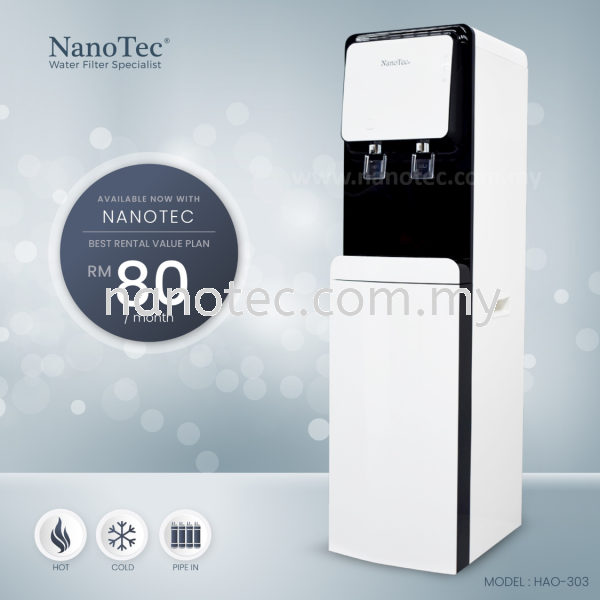 NanoTec Water Dispenser HAO-303 Rental of Water Dispenser Selangor, Malaysia, Kuala Lumpur (KL), Puchong Supplier, Suppliers, Supply, Supplies | Nano Alkaline Specialist