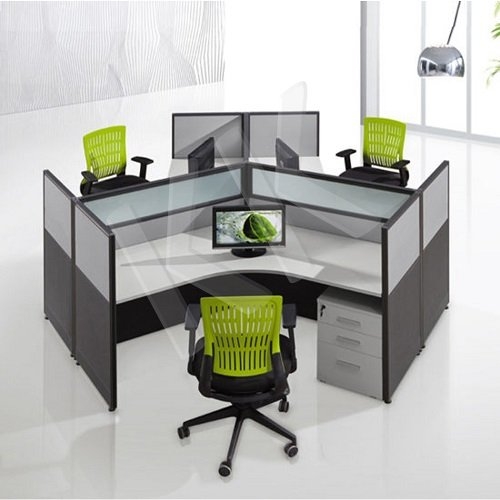 3 Seater Fabric Partition Office Workstation Type 2 Fabric Partition Systems Workstations Johor Bahru (JB), Malaysia, Ulu Tiram, Johor Jaya Supplier, Suppliers, Supply, Supplies | KK Officepoint Sdn Bhd