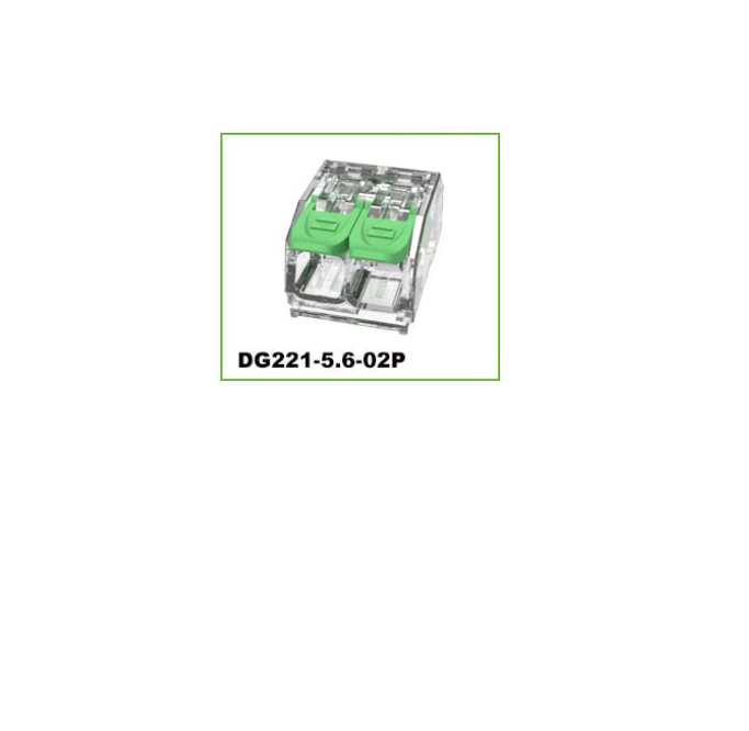 degson - dg221-5.6-02p pcb spring terminal block