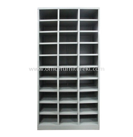 FULL HIGH STEEL 30 PIGEON HOLE CABINET - Steel Cabinet Empire City | Steel Cabinet The Curves | Steel Cabinet Batu Caves