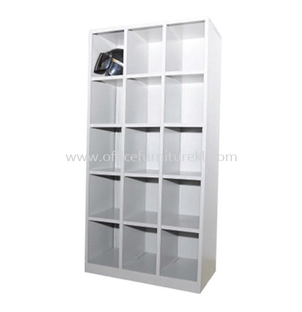 FULL HIGH STEEL 15 PIGEON HOLE CABINET - Steel Cabinet Sungai Besi | Steel Cabinet Sungai Buloh | Steel Cabinet Bukit Jalil