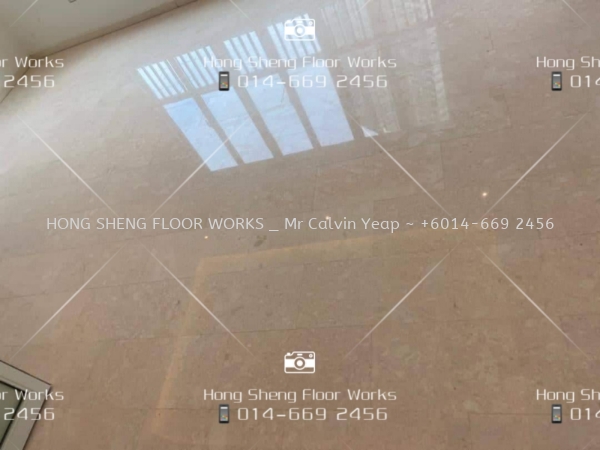  Refurbishment - polish Terrazzo /Marble Flooring Polished Selangor, Malaysia, Kuala Lumpur (KL), Petaling Jaya (PJ) Supplier, Suppliers, Supply, Supplies | Hong Sheng Floor Works
