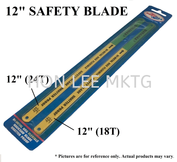 SAFETY BLADE 12"  12" SAFETY BLADE SAFETY BLADE WEAR AND TEAR Selangor, Malaysia, Kuala Lumpur (KL), Semenyih Supplier, Suppliers, Supply, Supplies | Hon Lee Marketing Sdn Bhd