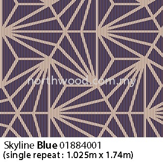 Paragon Skyline - Blue 01884001 Paragon Skyline Paragon - Machine Tufted Carpet Roll Kedah, Malaysia, Penang, Perlis, Alor Setar, Sungai Petani Supplier, Installation, Supply, Supplies | NORTHWOOD (M) SDN. BHD.