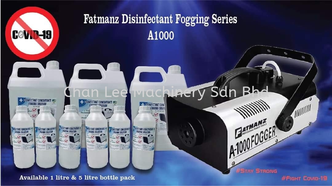 Fatmanz 1000w Disinfectant Fogging Machine Model A1000 Fatmanz Model A1000 Fogging Machine Tools Selangor Malaysia Kuala