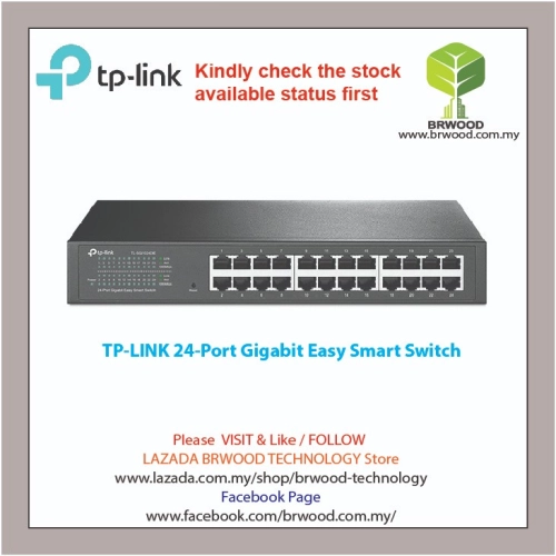 TP-Link TL-SG1024DE: 24-Port Gigabit Easy Smart Switch