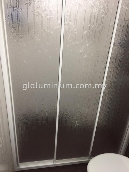 shower aluminium + pvc @BLOCK A Suria Residence jalan residence Bandar Mahkota Cheras. cheras  shower aluminium + pvc Selangor, Malaysia, Kuala Lumpur (KL), Cheras Supplier, Installation, Supply, Supplies | GL GLASS & ALUMINIUM TRADING