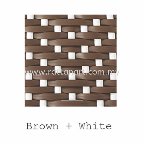 Brown + White
