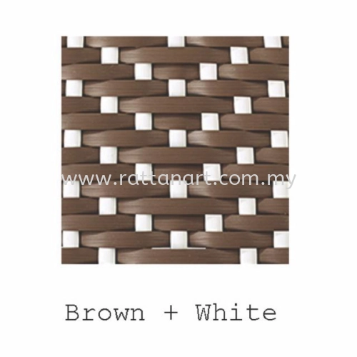 Brown + White