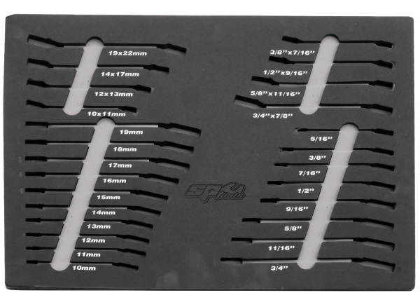 SP TOOLS EVA FOAM TOOL STORAGE (26PC METRIC/SAE) - SPANNERS SP50920 EVA Foam Storage Tool Kits Malaysia, Selangor, Kuala Lumpur (KL), Subang Jaya Supplier, Supply, Supplies, Distributor | SP Tools Sdn Bhd