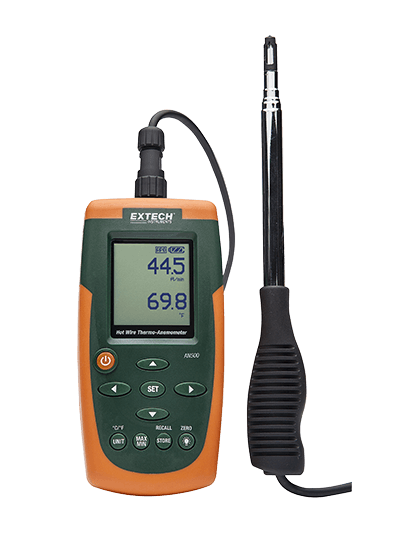 extech an500 : hot wire cfm/cmm thermo-anemometer