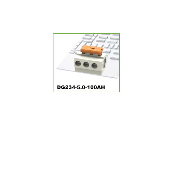 degson - dg234-5.0-100ah pcb spring terminal block