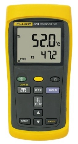 Fluke 53 II E, J, K, N, R, S, T Input Wireless Digital Thermometer