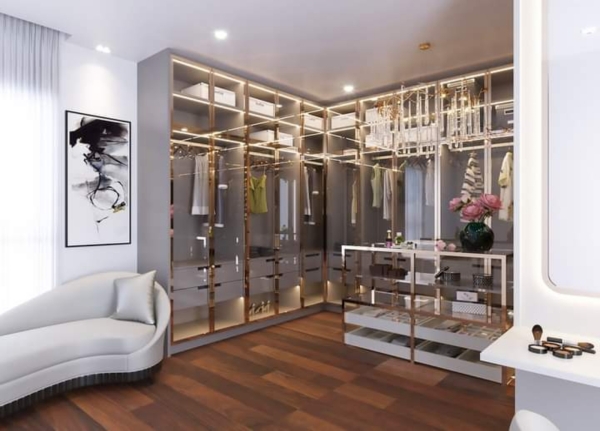 Wardrobe Aluminium Cabinet Design Kangkar Pulai, Johor Bahru(JB), Skudai Design, Renovation | Leo Design Sdn Bhd