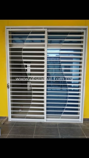 MD023 Metal Door (Grill) Johor Bahru (JB) Design, Supplier, Supply | OTS Metal Works