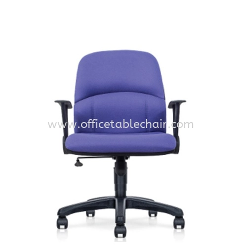 GAURA STANDARD LOW BACK FABRIC CHAIR C/W POLYPROPYLENE BASE