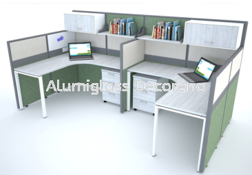 Open Plan Partition Table Set Wittol