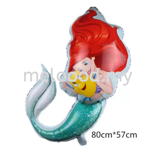 Foil 80*57cm - Mermaid