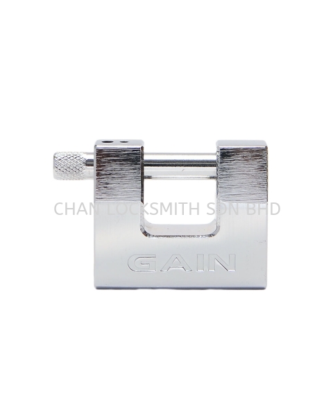 GCI-AT60H Sliding Bolt Padlock GCI Series GAIN Security Padlock Selangor, Malaysia, Kuala Lumpur (KL), Puchong, Seri Kembangan, Sepang, Shah Alam, Klang Supplier, Suppliers, Supply, Supplies | CHAN LOCKSMITH SDN BHD