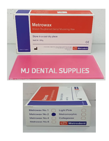 METROWAX NO.2 (MODELLING WAX), METRODENT Modelling Wax Lab Material Selangor, Malaysia, Kuala Lumpur (KL), Shah Alam Supplier, Distributor, Supply, Supplies | MJ Dental Supplies