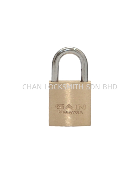 GJI-918H 10mm Solid Brass Body Padlock GJI Series GAIN Security Padlock Selangor, Malaysia, Kuala Lumpur (KL), Puchong, Seri Kembangan, Sepang, Shah Alam, Klang Supplier, Suppliers, Supply, Supplies | CHAN LOCKSMITH SDN BHD