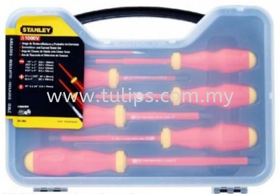 VDE Screwdriver 6pc Set with Bonus Stanley Fastening Tools Penang, Malaysia, Penang Street Supplier, Suppliers, Supply, Supplies | Chew Kok Huat & Son Sdn Bhd
