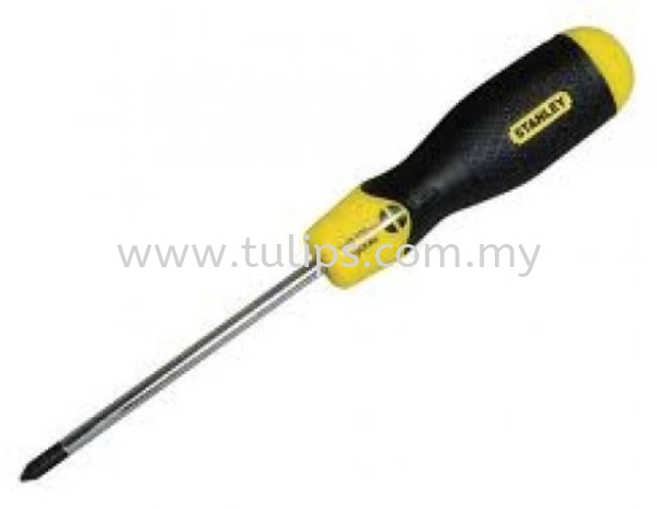 Cushion Grip 2 Screwdriver Stanley Fastening Tools Penang, Malaysia, Penang Street Supplier, Suppliers, Supply, Supplies | Chew Kok Huat & Son Sdn Bhd