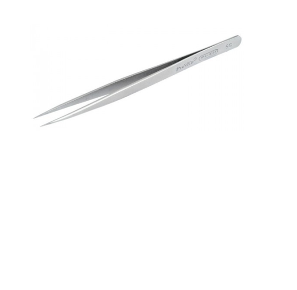 PROSKIT - 1PK-105T FINE TIP STRIGHT TWEEZER Tweezers Pro'sKit Selangor, Penang, Malaysia, Kuala Lumpur (KL), Petaling Jaya (PJ), Butterworth Supplier, Suppliers, Supply, Supplies | MOBICON-REMOTE ELECTRONIC SDN BHD