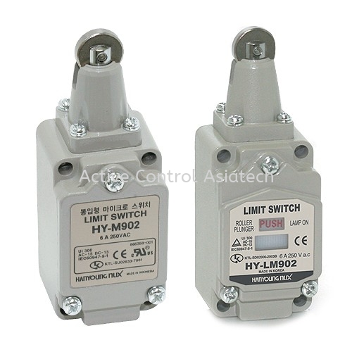 HY-M902 Hanyoung Limit Switches Control Component Selangor, Malaysia, Kuala Lumpur (KL), Petaling Jaya (PJ) Supplier, Suppliers, Supply, Supplies | Active Control Asiatech (M) Sdn Bhd
