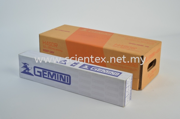 Gemini H350R Stick Electrode Welding Consumables Welding And Engineering Solutions Perak, Malaysia, Menglembu Supplier, Distributor, Supply, Supplies | Scientex Engineering & Trading Sdn Bhd