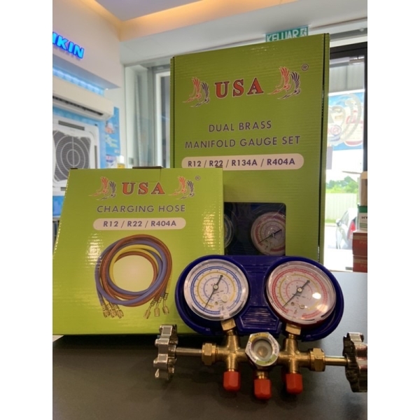 USA Dual Brass Manifold  USA Manifold Johor Bahru (JB), Malaysia, Skudai Supplier, Installation, Supply, Supplies | TH Air Conditioners Sdn Bhd dl޹˾