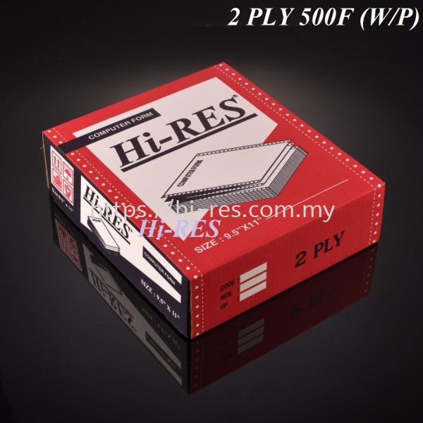 2 PLY 500F WP Computer Form Paper Malaysia, Kuala Lumpur (KL), Selangor Supplier, Manufacturer, Supply, Supplies | Yu Fook Paper Sdn Bhd