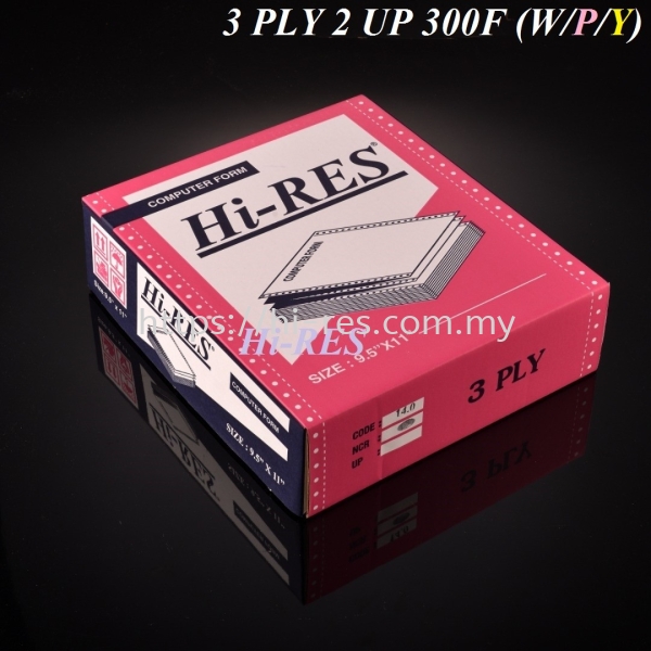 3PLY 2UP 300F WPY Computer Form Paper Malaysia, Kuala Lumpur (KL), Selangor Supplier, Manufacturer, Supply, Supplies | Yu Fook Paper Sdn Bhd