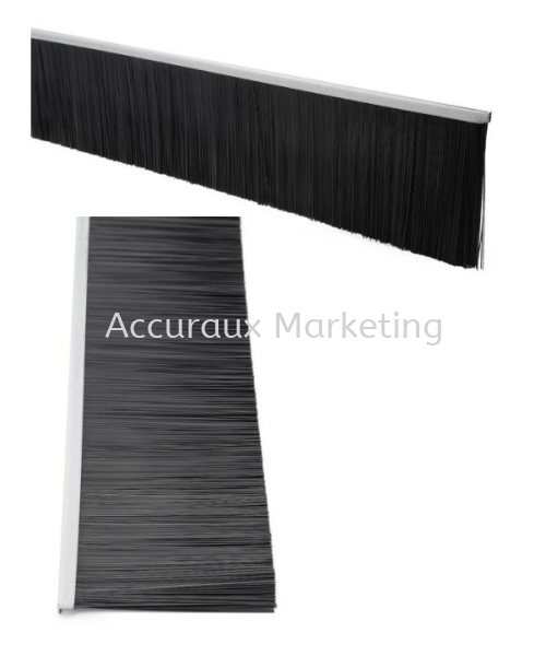 Brush Strip Seal, Black Door Seal 01. ARCHITECTURAL HARDWARE Selangor, Malaysia, Kuala Lumpur (KL), Sungai Buloh Supplier, Distributor, Supply, Supplies | Accuraux Marketing Sdn Bhd