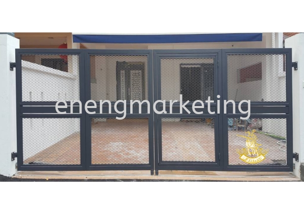 MSG 42- Expended Metal Folding Gate MILD STEEL GATE GATE Selangor, Malaysia, Kuala Lumpur (KL), Klang Supplier, Suppliers, Supply, Supplies | E Neng Marketing Sdn Bhd