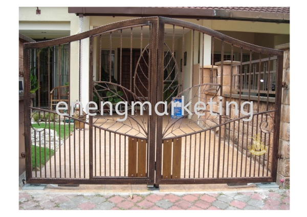 WIG 44- Wrought Iron Swing Gate WROUGHT IRON GATE GATE Selangor, Malaysia, Kuala Lumpur (KL), Klang Supplier, Suppliers, Supply, Supplies | E Neng Marketing Sdn Bhd