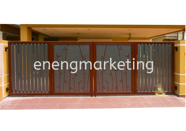 WIG 30- Wrought Iron Folding Gate WROUGHT IRON GATE GATE Selangor, Malaysia, Kuala Lumpur (KL), Klang Supplier, Suppliers, Supply, Supplies | E Neng Marketing Sdn Bhd