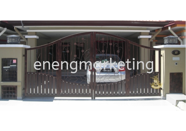 WIG 40- W.I Folding Gate WROUGHT IRON GATE GATE Selangor, Malaysia, Kuala Lumpur (KL), Klang Supplier, Suppliers, Supply, Supplies | E Neng Marketing Sdn Bhd