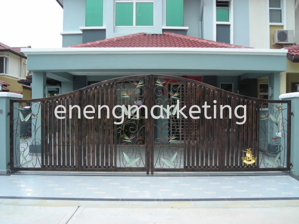 WIG 17- Folding Gate WROUGHT IRON GATE GATE Selangor, Malaysia, Kuala Lumpur (KL), Klang Supplier, Suppliers, Supply, Supplies | E Neng Marketing Sdn Bhd