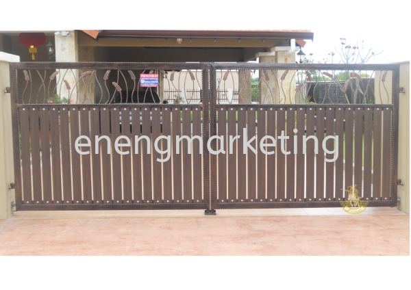 WIG 31- Wrought Iron Swing Gate WROUGHT IRON GATE GATE Selangor, Malaysia, Kuala Lumpur (KL), Klang Supplier, Suppliers, Supply, Supplies | E Neng Marketing Sdn Bhd