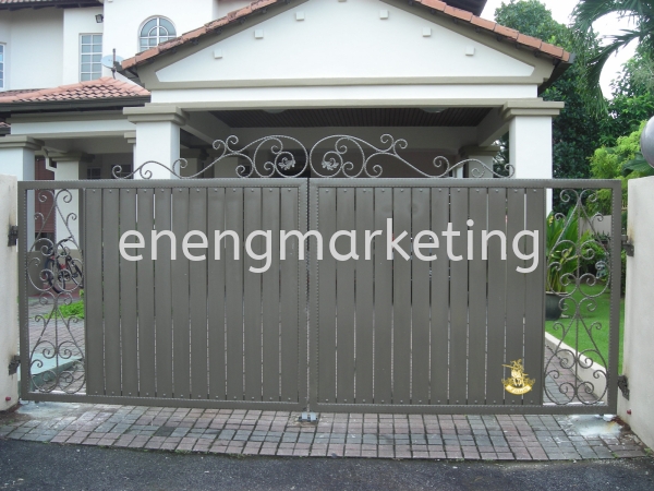 WIG 11-Wrought Iron Swing Gate WROUGHT IRON GATE GATE Selangor, Malaysia, Kuala Lumpur (KL), Klang Supplier, Suppliers, Supply, Supplies | E Neng Marketing Sdn Bhd