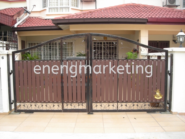 WIG 08- Wrought Iron Swing Gate WROUGHT IRON GATE GATE Selangor, Malaysia, Kuala Lumpur (KL), Klang Supplier, Suppliers, Supply, Supplies | E Neng Marketing Sdn Bhd