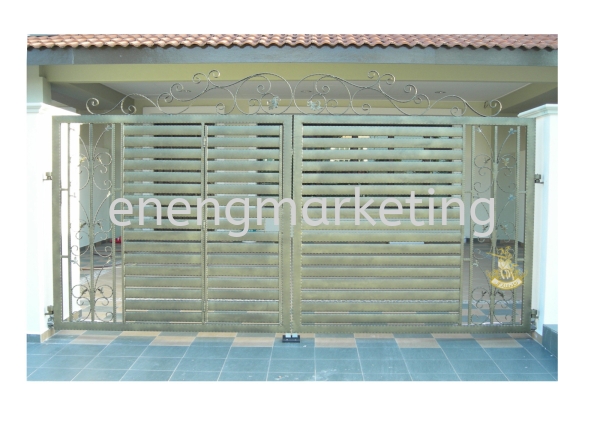 WIG 39- Wrought Iron Swing Gate WROUGHT IRON GATE GATE Selangor, Malaysia, Kuala Lumpur (KL), Klang Supplier, Suppliers, Supply, Supplies | E Neng Marketing Sdn Bhd