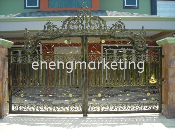 WIG 05- Combination Cast Aloy WROUGHT IRON GATE GATE Selangor, Malaysia, Kuala Lumpur (KL), Klang Supplier, Suppliers, Supply, Supplies | E Neng Marketing Sdn Bhd