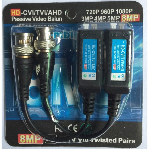 VIDEO BALUN 8MP SINGLEPORT PASSIVE CVI-TVIAHD-CVBS CCTV Balun CCTV Accessories Kota Kinabalu  | Startech IT Sdn Bhd