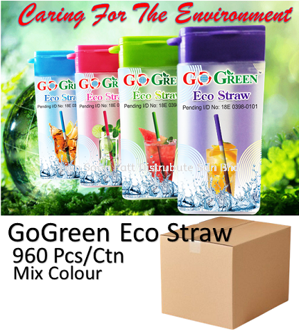 BPA Free ECO Straw(960pcs) Plastic HouseHold WholeSales Price / Ctns Perak, Malaysia, Ipoh Supplier, Wholesaler, Distributor, Supplies | LIAN SOON FATT DISTRIBUTE SDN BHD